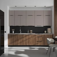Dvířka na myčku nádobí, kašmír/černá, ARAKA ZM 570x596 Kondela (foto 6)