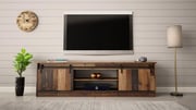 TV stolek GRANERO – Old wood/ old wood Halmar