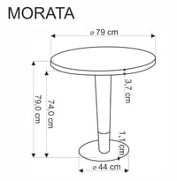 Jídelní stůl MORATA Halmar (foto 5)