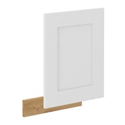 Dvířka na myčku nádobí LULA ZM 570x446 – Bílá/dub artisan Kondela
