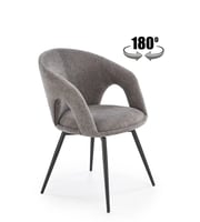 Jídelní židle K550 – Šedá Halmar