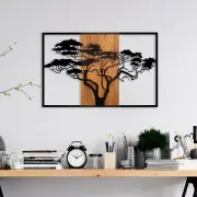 Dekorace ACACIA – Ořech / Černá / Tree / 388 ASIRGROUP