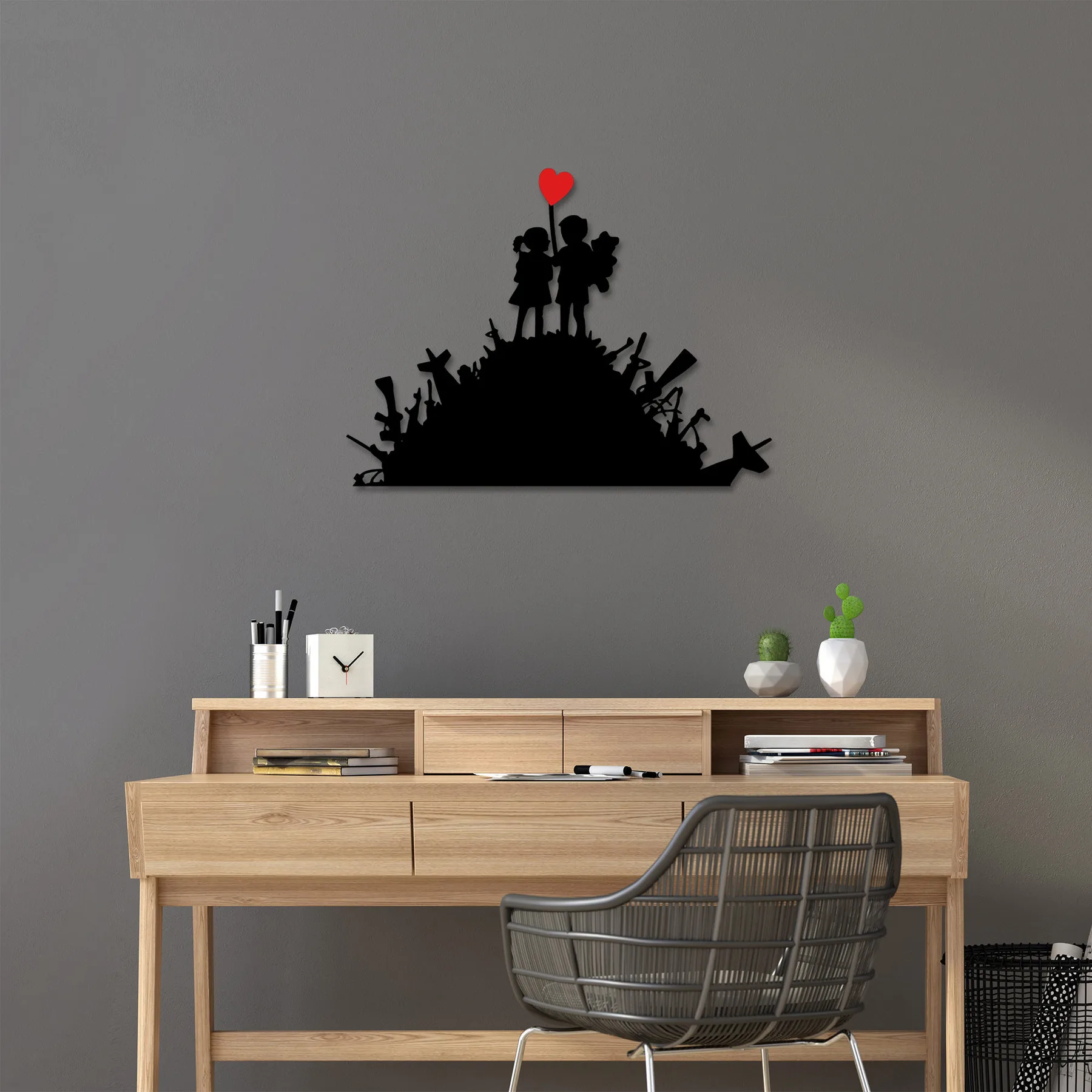Dekorace BANKSY ASIRGROUP (foto 43)