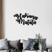 Dekorace HAKUNA – Matata / Černá 1101 ASIRGROUP