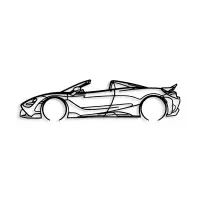 Dekorace MCLAREN P1 Silhouette ASIRGROUP (foto 10)