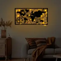 Dekorace WORLD Map Led 452 ASIRGROUP (foto 4)