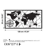 Dekorace WORLD Map Led 452 ASIRGROUP (foto 7)