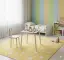 Dětský stůl DEER – One Chair Set / Hnědá / Bílá ASIRGROUP
