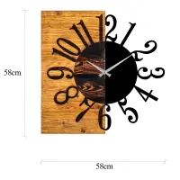 Hodiny WOODEN Clock 7 ASIRGROUP (foto 6)