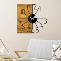 Hodiny WOODEN Clock 7 ASIRGROUP (foto 8)