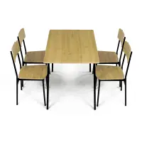 Jídelní set s 4 židlemi AUT-O2155 Autronic (foto 12)