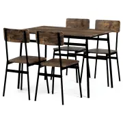 Jídelní set s 4 židlemi AUT-O2155 – OLW Autronic
