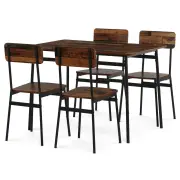 Jídelní set s 4 židlemi AUT-O2155 – OLW2 Autronic