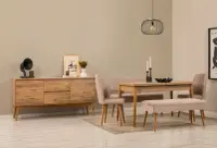 Jídelní set se stolem a konzolí VINA Bench 04 0900 (set 6 ks) ASIRGROUP (foto 39)