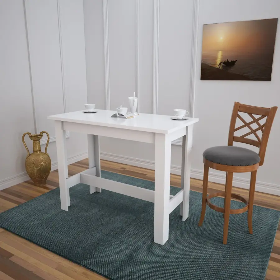 Jídelní stůl BARRA – Bílá ASIRGROUP (foto 22)