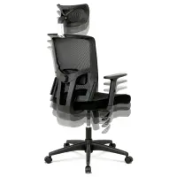 Kancelářská židle KA-B1013 BK Autronic (foto 15)