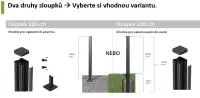 KETER Hliníkový sloupek k plotu Rojaplast (foto 19)