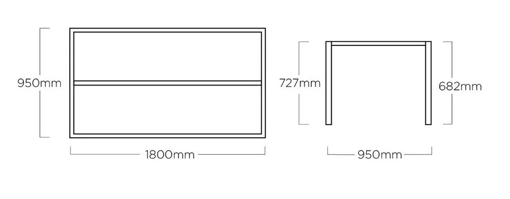 KETTLER CUBIC Stolová kostra Rojaplast (foto 20)