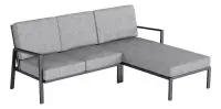 KETTLER ZENITH ukončovací díl levý matný / světle šedá Rojaplast (foto 10)