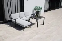 KETTLER ZENITH ukončovací lehátkový díl levý matný / světle šedá Rojaplast (foto 14)