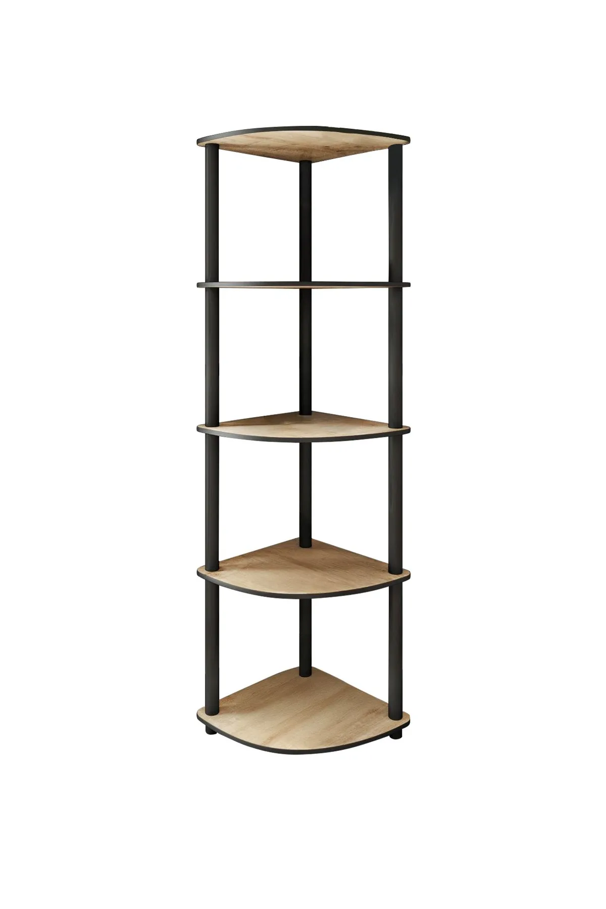 Knihovna BOOKCASE 5 Corner ASIRGROUP