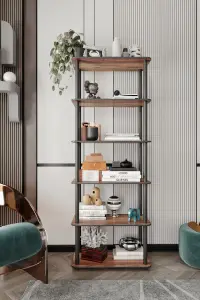 Knihovna BOOKCASE 5 Corner ASIRGROUP (foto 6)
