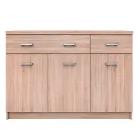 Komoda 3D2S, dub sonoma, TOPTY TYP 23 Kondela