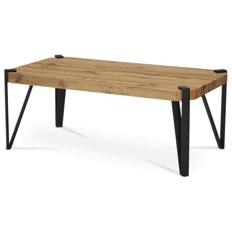 Konferenční stolek 110x60x44cm, mdf, divoký dub, AHG-260 OAK Autronic