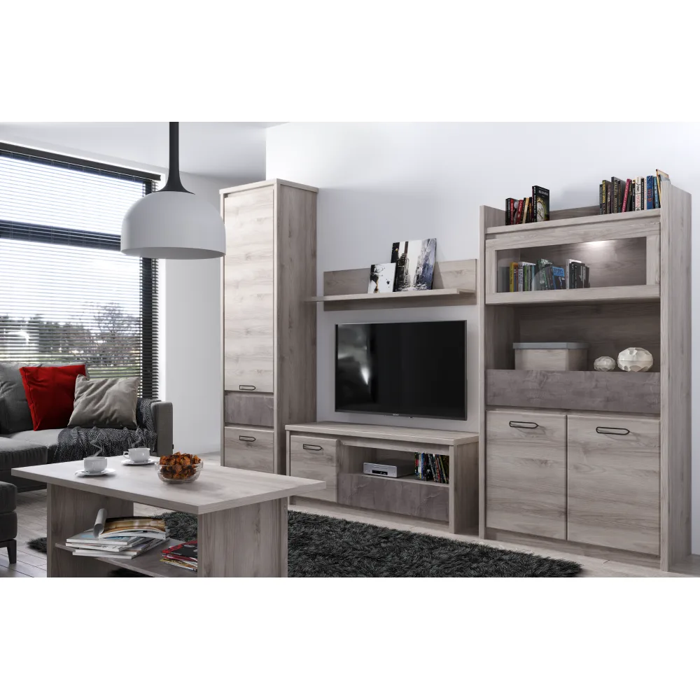 Konferenční stolek 120, kaštan nairobi/onyx, JESI NEW Kondela (foto 6)