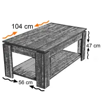 Konferenční stolek SHELF ASIRGROUP (foto 5)