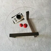 Konferenční stolek YUVARLAK Cam Orta Sehpa S300 ASIRGROUP (foto 8)