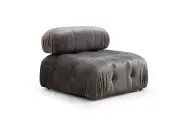 Křeslo BUBBLE O1 – Šedá ASIRGROUP