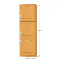 Kuchyňská skříňka, pravá, olše, LORA MDF NEW KLASIK S40 / 210/57 Kondela (foto 3)