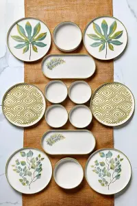 Kuchyňské doplňky K-14-PRC-YAPRAK-IKAT-KAHVALTI (set 14 ks) ASIRGROUP