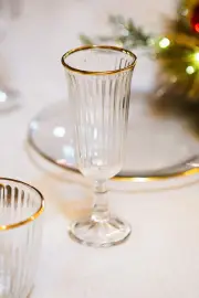 Kuchyňské doplňky SPLENDID (set 4 ks) – Set 4 ks / Zlatá / Transparentní / 120 ASIRGROUP