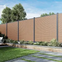 MODERN WPC plotový panel horizontální i vertikální a koncovky Rojaplast (foto 13)