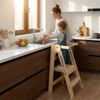 Montessori skládací učící věž, přírodní, URIAN Kondela (foto 4)