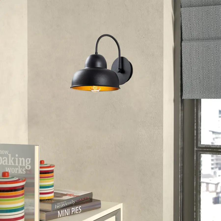 Nástěnná lampa BERCESTE 180BLACK-A ASIRGROUP