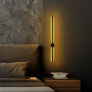 Nástěnná lampa SWORD – Černá / 13484 ASIRGROUP