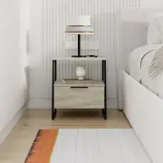 Noční stolek PAL – Travertine ASIRGROUP