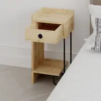 Noční stolek SIRIUS Oak v2 ASIRGROUP (foto 7)