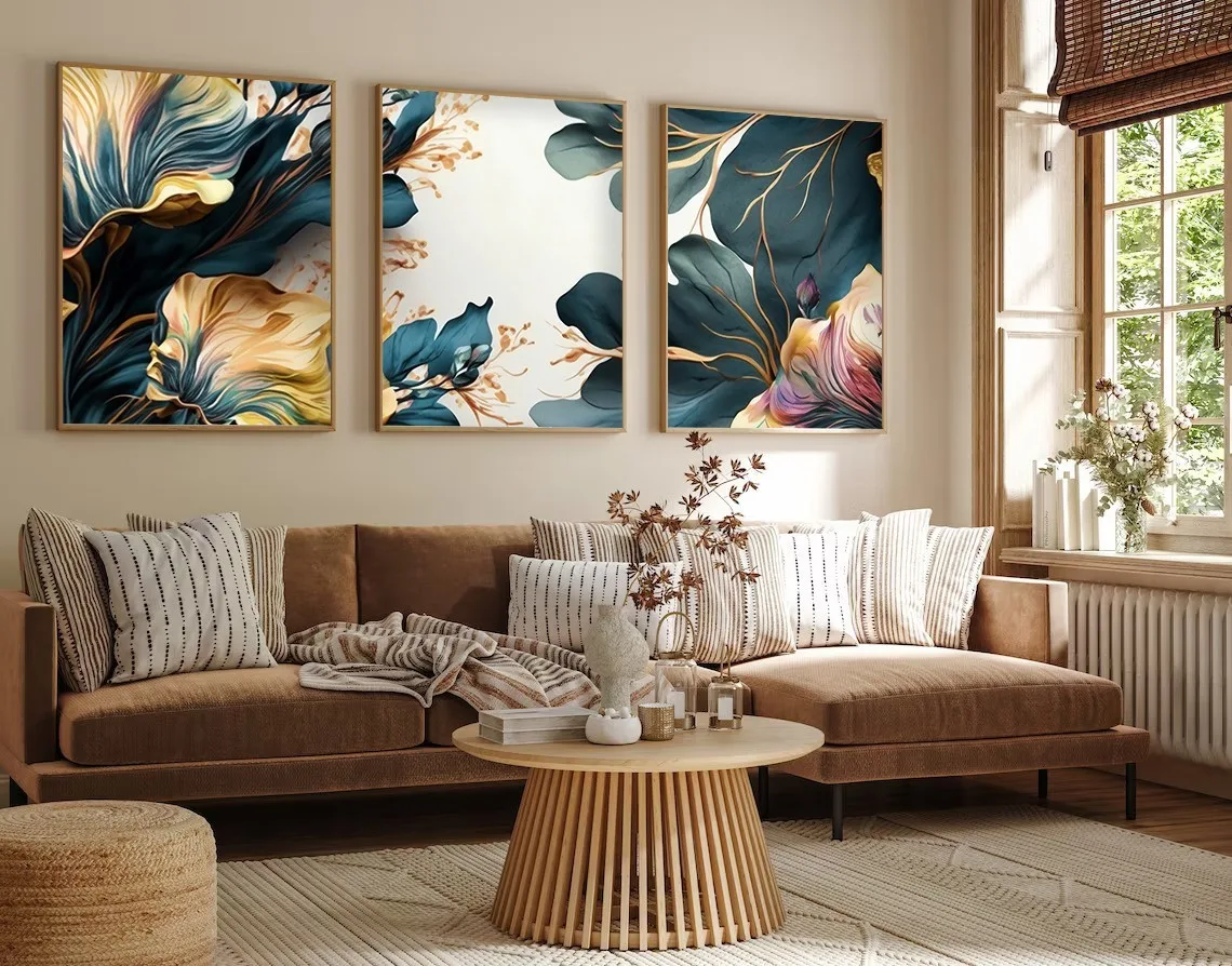 Obraz HUHU217 (set 3 ks) 50x70 cm ASIRGROUP