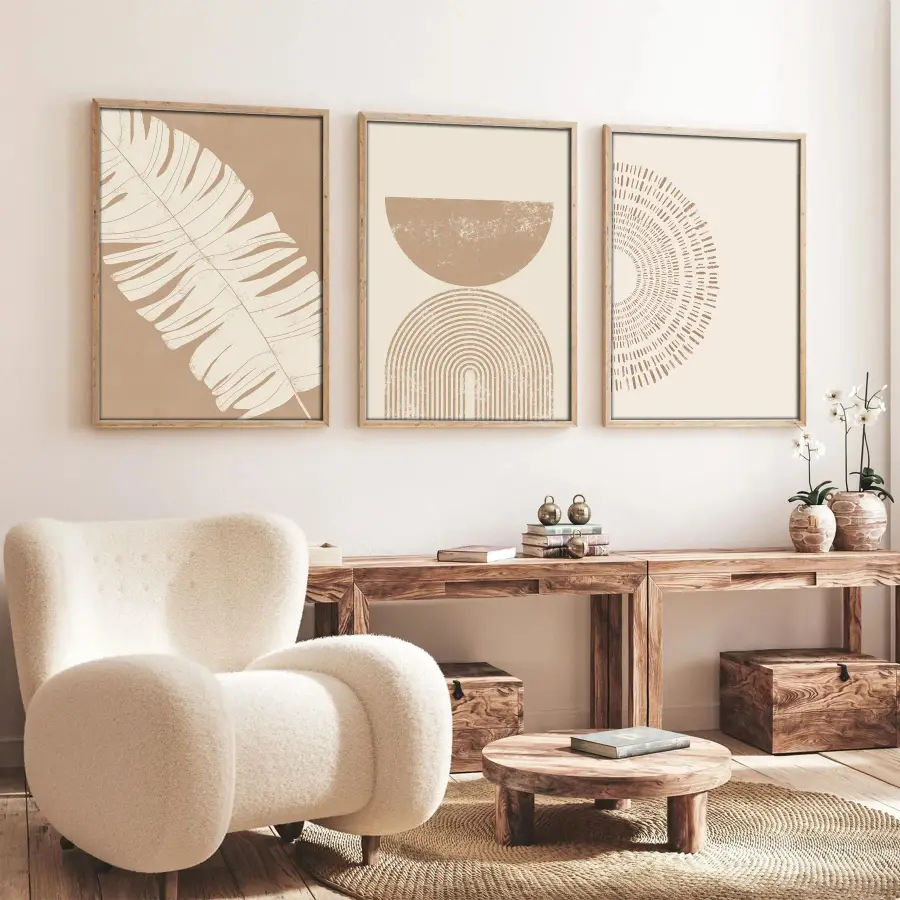 Obraz HUHU259 (set 3 ks) 50x70 cm ASIRGROUP