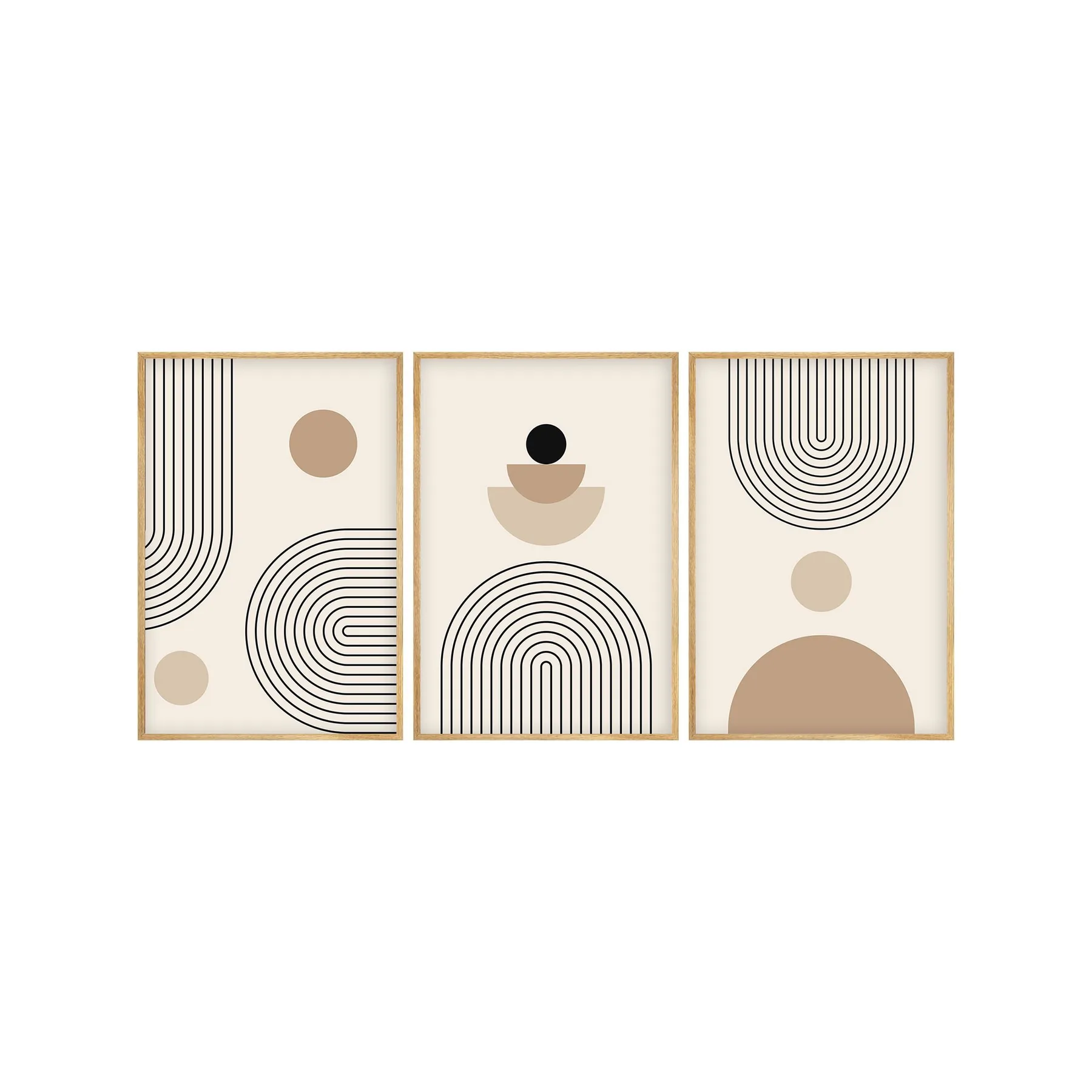 Obraz HUHU261 (set 3 ks) 50x70 cm ASIRGROUP