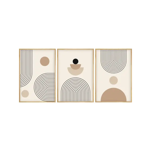 Obraz HUHU261 (set 3 ks) 50x70 cm ASIRGROUP