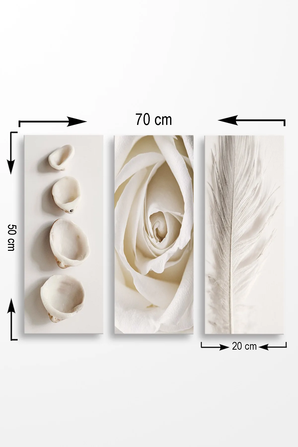 Obraz MDF0086 (set 3 ks) ASIRGROUP