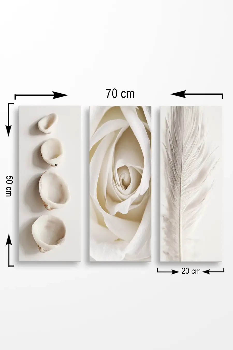 Obraz MDF0086 (set 3 ks) ASIRGROUP