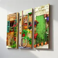 Obraz MDF0088 (set 3 ks) ASIRGROUP
