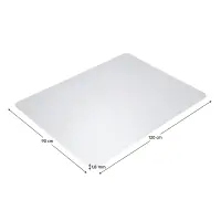Ochranná podložka pod židli, transparentní, 120x90 cm, 1,8 mm, ELLIE NEW TYP 10 Kondela (foto 6)
