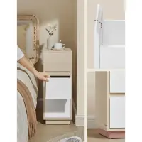 Odkládací stolek 25x30x65cm, mdf, bělený dub, ANT-E1065 BUK Autronic (foto 5)
